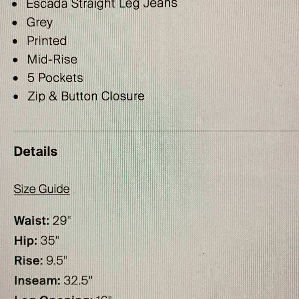 Escada Jeans - Picture 4 of 4